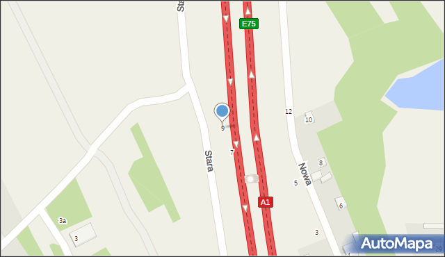 Wyrazów, Stara, 9, mapa Wyrazów