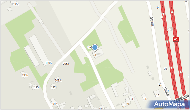 Wyrazów, Starowiejska, 3, mapa Wyrazów