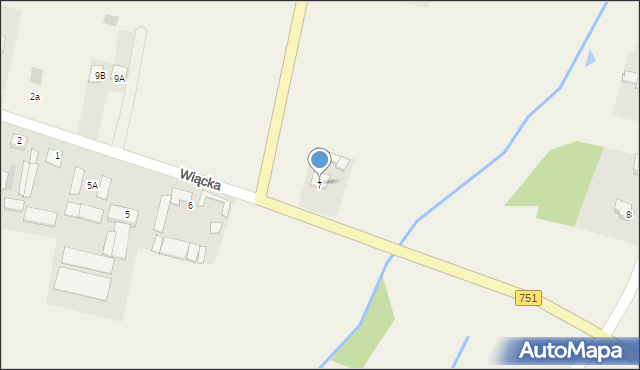 Wzdół-Kolonia, Stara Wieś, 7, mapa Wzdół-Kolonia