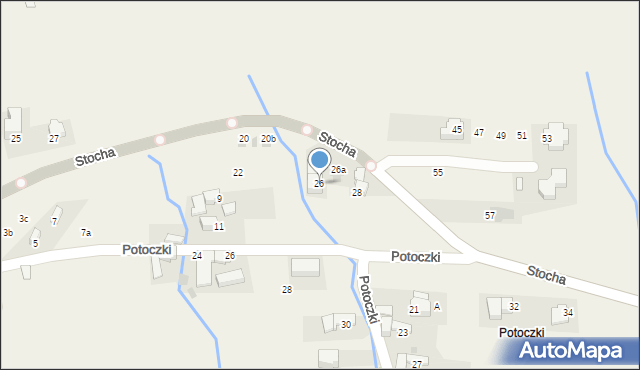 Ząb, Stocha Kamila, 26, mapa Ząb