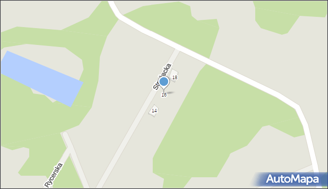 Zabłudów, Strażacka, 16, mapa Zabłudów