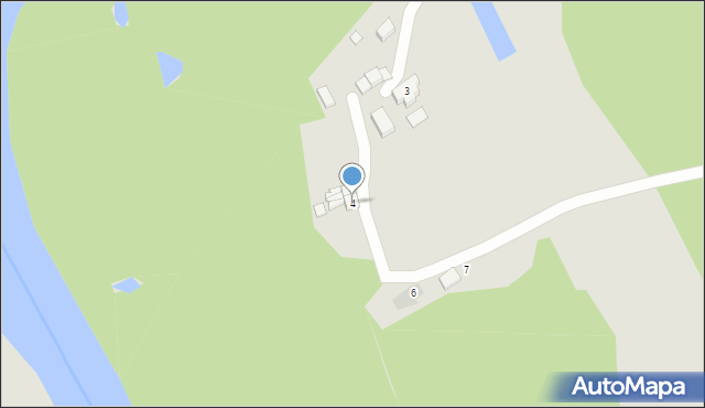 Żagań, Strumykowa, 4, mapa Żagań