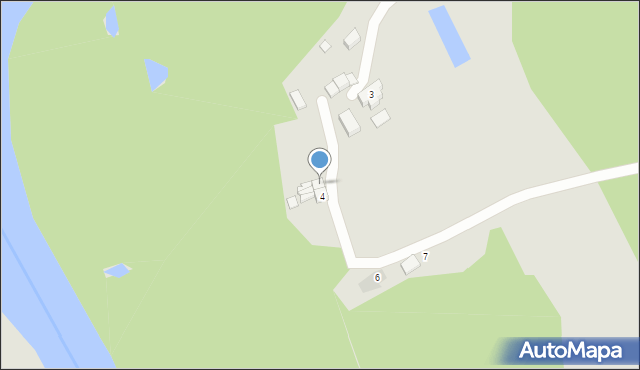 Żagań, Strumykowa, 5, mapa Żagań