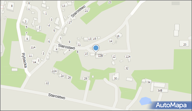 Zakroczym, Starostwo, 12c, mapa Zakroczym