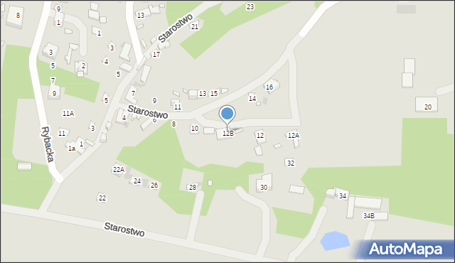 Zakroczym, Starostwo, 12d, mapa Zakroczym