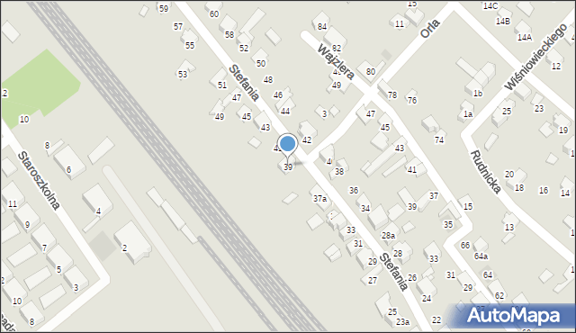 Zawiercie, Stefania, 39, mapa Zawiercie