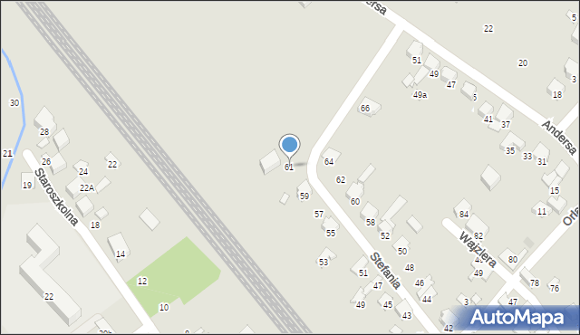 Zawiercie, Stefania, 61, mapa Zawiercie