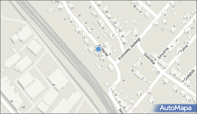 Zawiercie, Stefania, 7, mapa Zawiercie