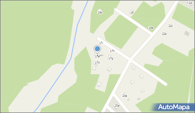 Zendek, Strąków, 17e, mapa Zendek