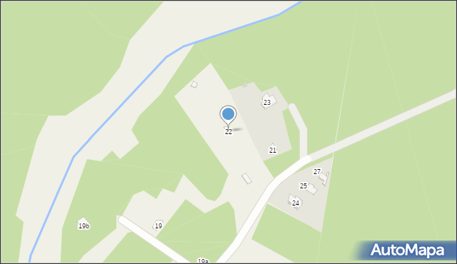 Zendek, Strąków, 22, mapa Zendek