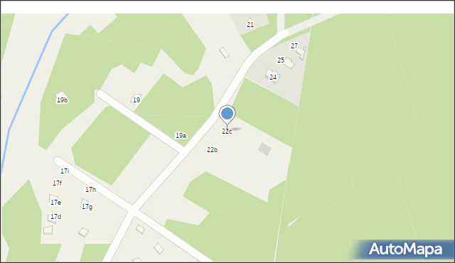 Zendek, Strąków, 22c, mapa Zendek