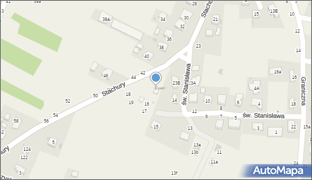 Zgłobice, Stachury Edwarda, 27, mapa Zgłobice