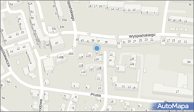 Zgorzelec, Struga Andrzeja, 11i, mapa Zgorzelec