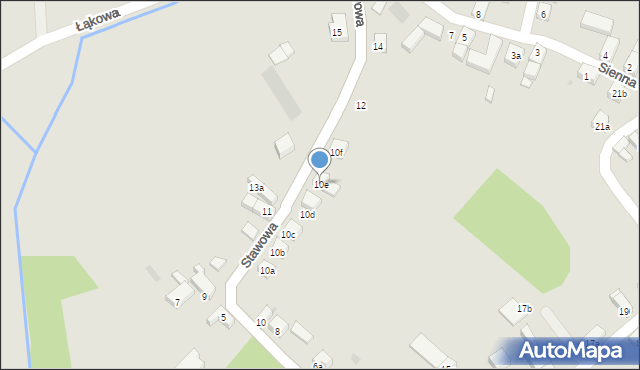 Ziębice, Stawowa, 10e, mapa Ziębice