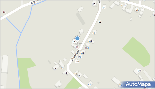 Ziębice, Stawowa, 13, mapa Ziębice