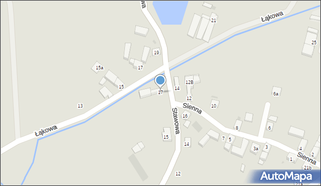 Ziębice, Stawowa, 17, mapa Ziębice