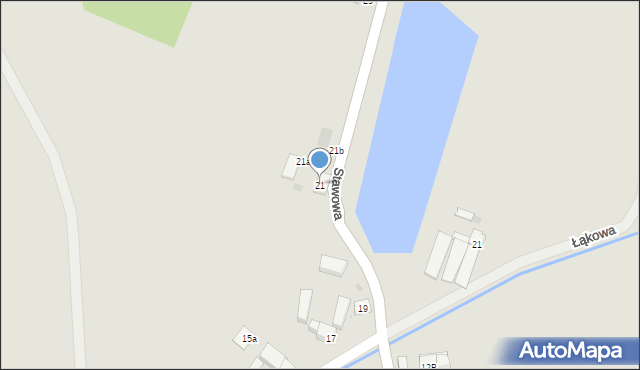 Ziębice, Stawowa, 21, mapa Ziębice