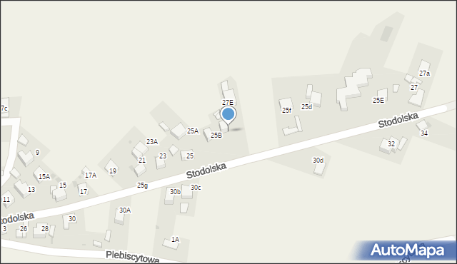 Zwonowice, Stodolska, 25C, mapa Zwonowice