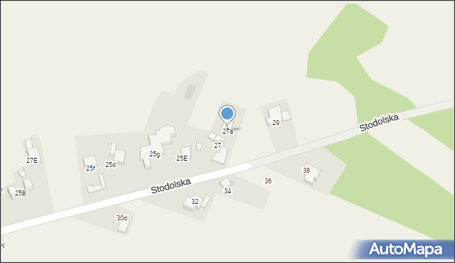Zwonowice, Stodolska, 27a, mapa Zwonowice