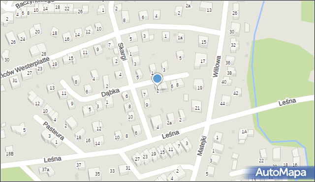 Bolesławiec, Sucharskiego Henryka, mjr., 2, mapa Bolesławca