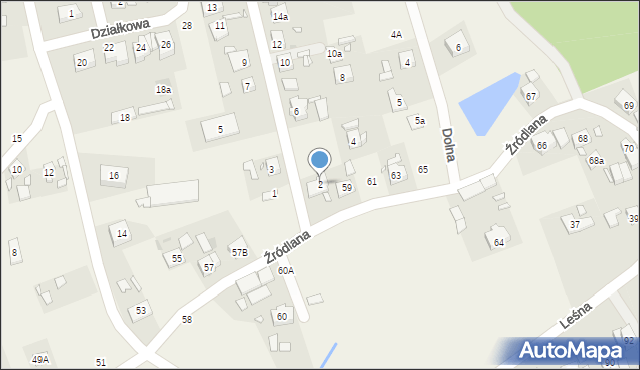 Czerwonak, Sucha, 2, mapa Czerwonak