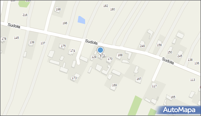 Dzikowiec, Sudoła Stanisława, ks., 127, mapa Dzikowiec