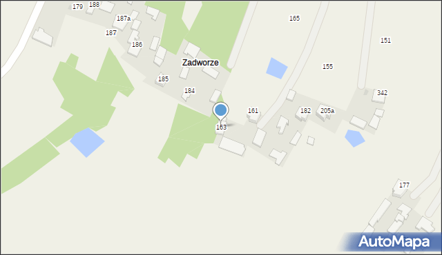 Dzikowiec, Sudoła Stanisława, ks., 163, mapa Dzikowiec