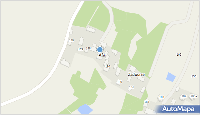 Dzikowiec, Sudoła Stanisława, ks., 173, mapa Dzikowiec