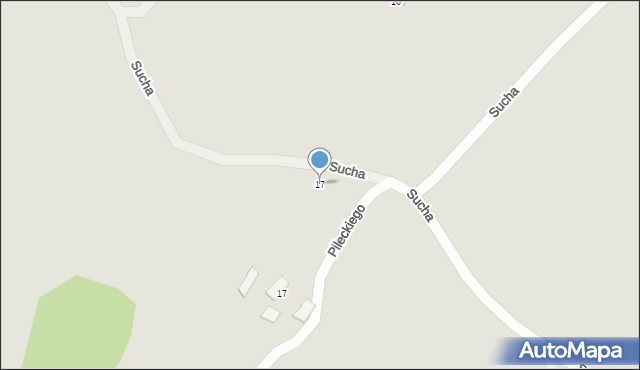 Gdynia, Sucha, 17, mapa Gdyni