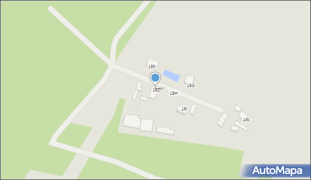 Gdynia, Sucha, 18D, mapa Gdyni