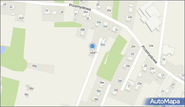 Jejkowice, Sumińska, 60G, mapa Jejkowice