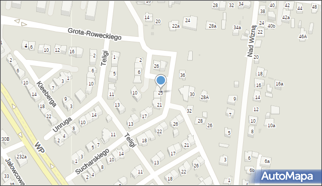 Kielce, Sucharskiego Henryka, mjr., 25, mapa Kielc