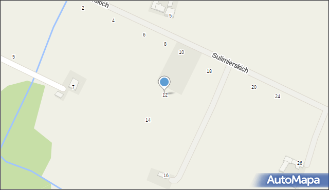 Koneck, Sulimierskich, 12, mapa Koneck