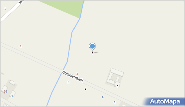 Koneck, Sulimierskich, 7, mapa Koneck