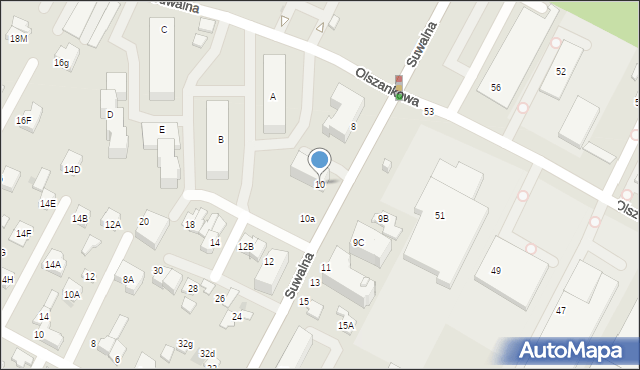 Legionowo, Suwalna, 10, mapa Legionowo