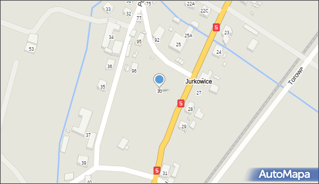 Lubawka, Sudecka, 30, mapa Lubawka