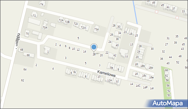 Nowa Wola, Surfinii, 18, mapa Nowa Wola