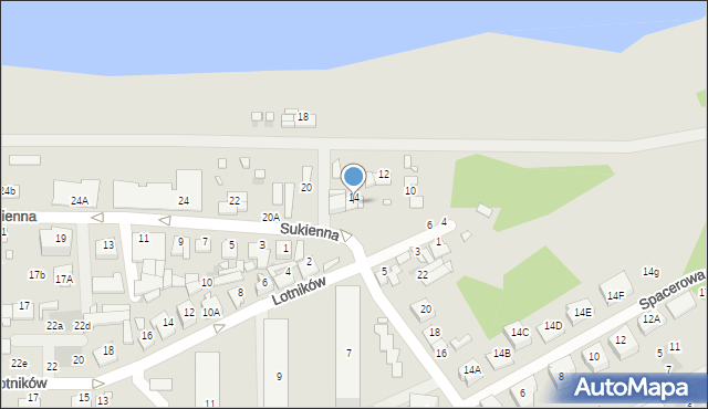 Nowy Dwór Mazowiecki, Sukienna, 14A, mapa Nowy Dwór Mazowiecki