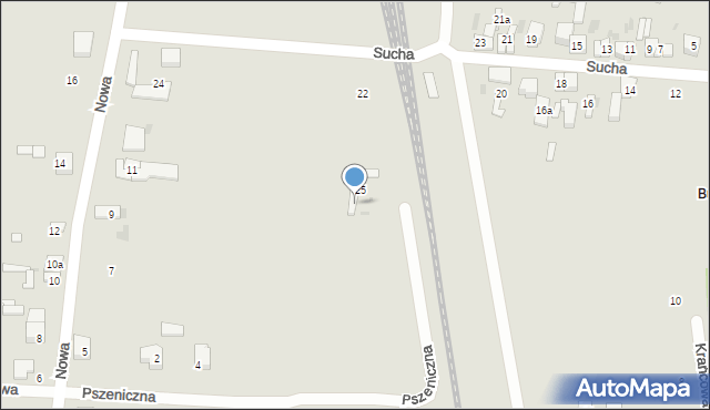 Ozorków, Sucha, 27, mapa Ozorków