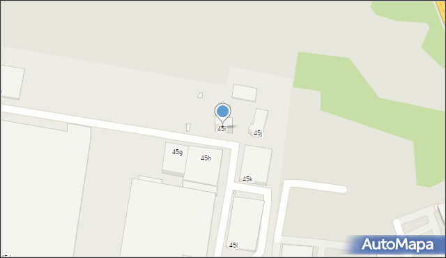 Piotrków Trybunalski, Sulejowska, 45i, mapa Piotrków Trybunalski