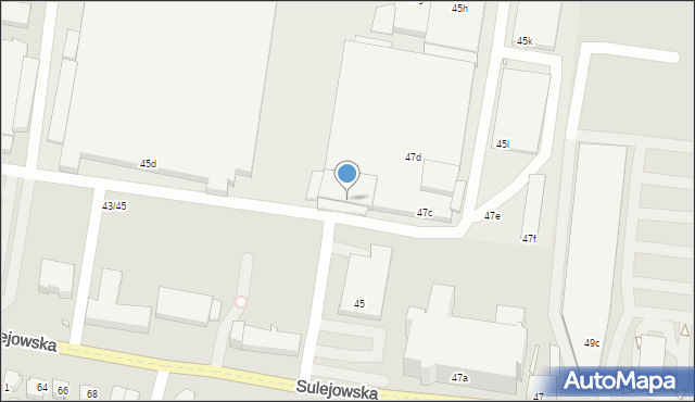 Piotrków Trybunalski, Sulejowska, 47h, mapa Piotrków Trybunalski