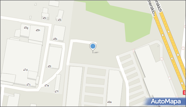 Piotrków Trybunalski, Sulejowska, 49e, mapa Piotrków Trybunalski