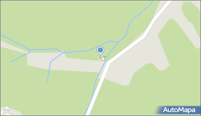 Piwniczna-Zdrój, Sucha Dolina, 51, mapa Piwniczna-Zdrój
