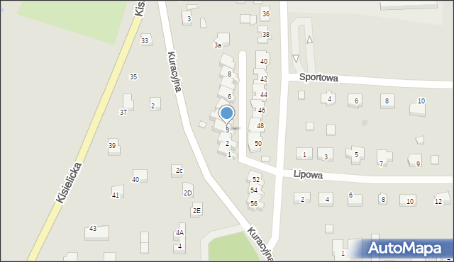 Prabuty, Sucharskiego Henryka, mjr., 3, mapa Prabuty