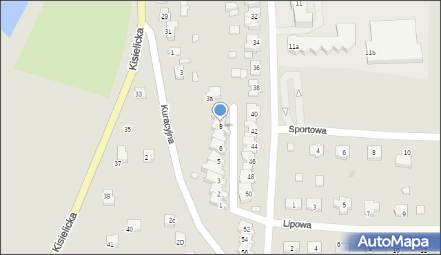 Prabuty, Sucharskiego Henryka, mjr., 8, mapa Prabuty