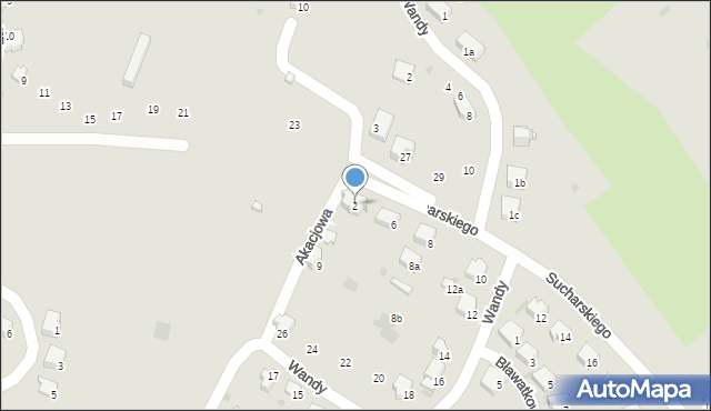 Przemyśl, Sucharskiego Henryka, mjr., 2, mapa Przemyśla