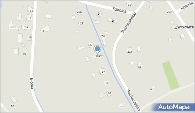 Ropczyce, Sucharskiego Henryka, mjr., 99a, mapa Ropczyce