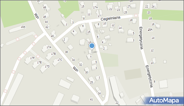 Sandomierz, Sucha, 9, mapa Sandomierza