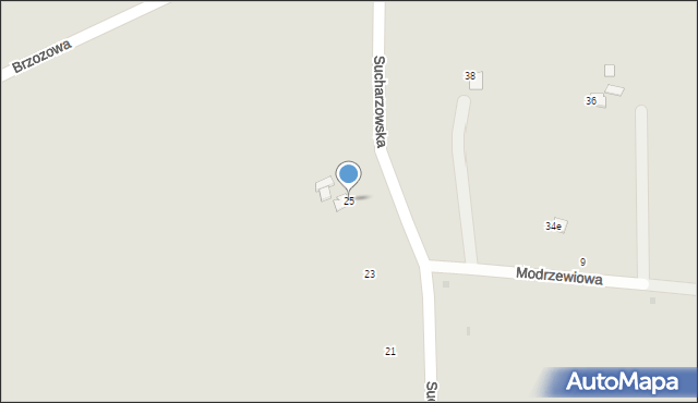 Sandomierz, Sucharzowska, 25, mapa Sandomierza