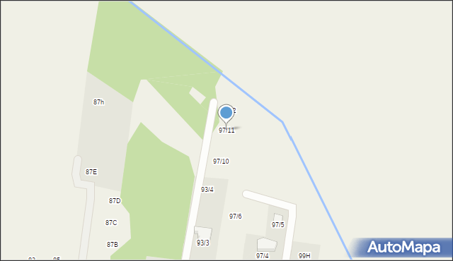 Studzianki, Supraślska, 97/11, mapa Studzianki